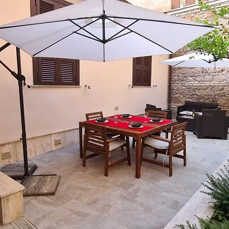 Διαμέρισμα Trastevere Incantevole Con Patio Esterno Privato